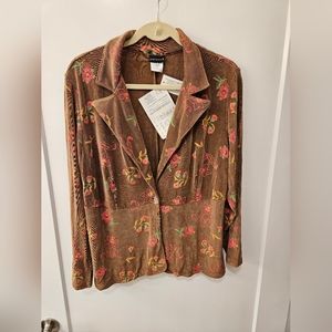 NWT - Slinky Travel "Citiknit" Blazer - Size 1X